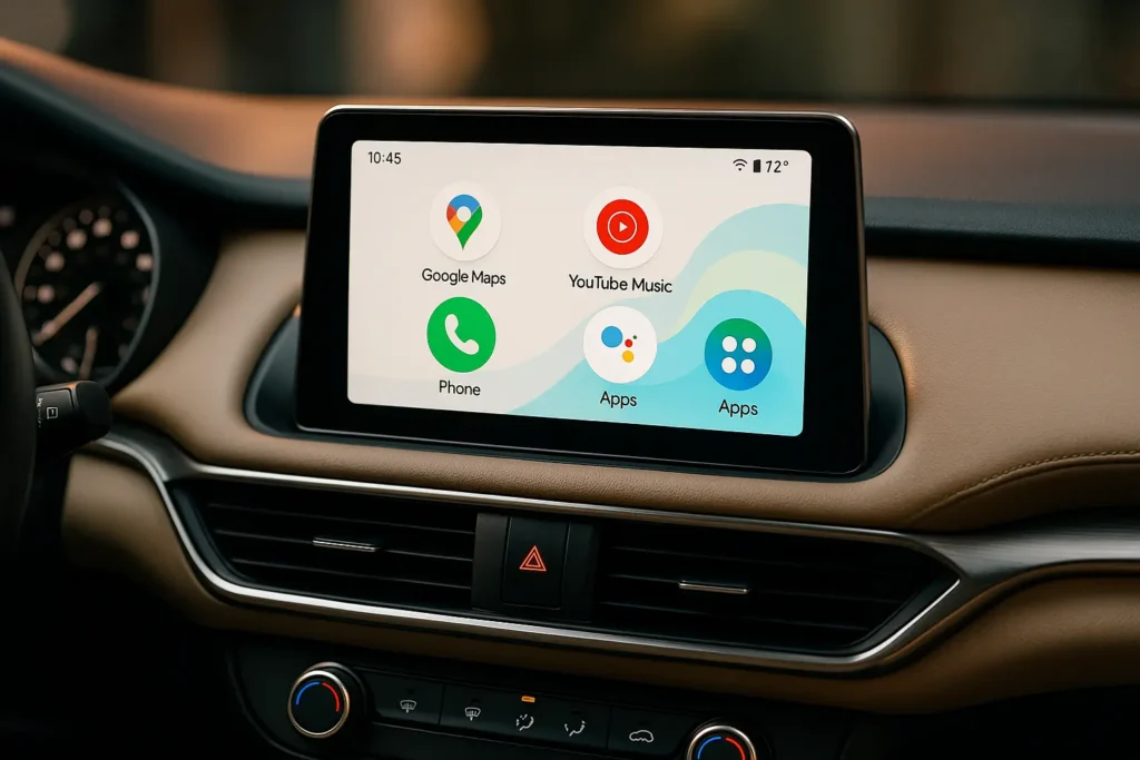 le retour du mode clair sur android auto